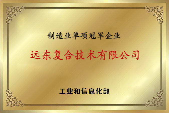 制造業(yè)單項(xiàng)冠軍企業(yè)